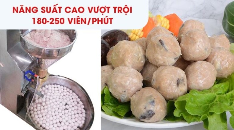 Cách chọn mua máy tạo viên thịt thanh lý chất lượng