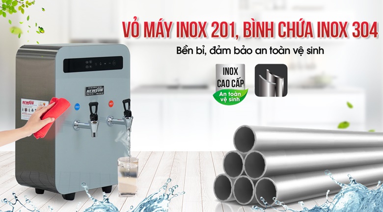 Chất liệu chế tạo cao cấp, bền bỉ và hợp vệ sinh Chất liệu chế tạo cao cấp, bền bỉ và hợp vệ sinh