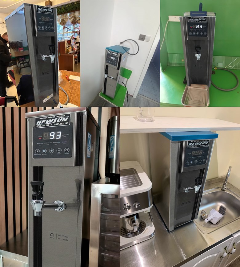 Khách hàng sử dụng máy đun nước nóng công nghiệp NEWSUN Khách hàng sử dụng máy đun nước nóng công nghiệp NEWSUN