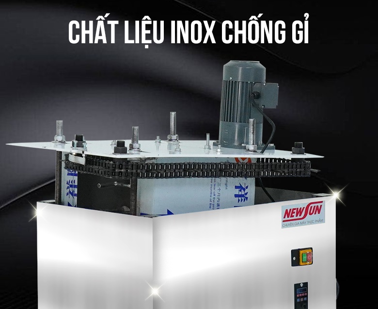 Chất liệu inox cao cấp, không han gỉ