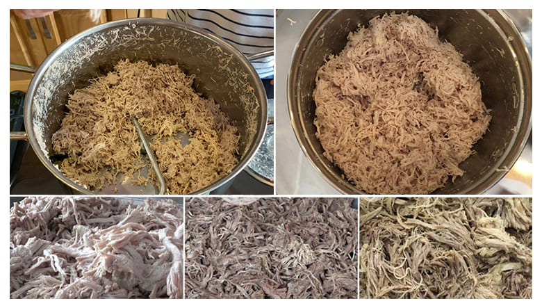 Hình ảnh chà bông sau khi đánh bông
