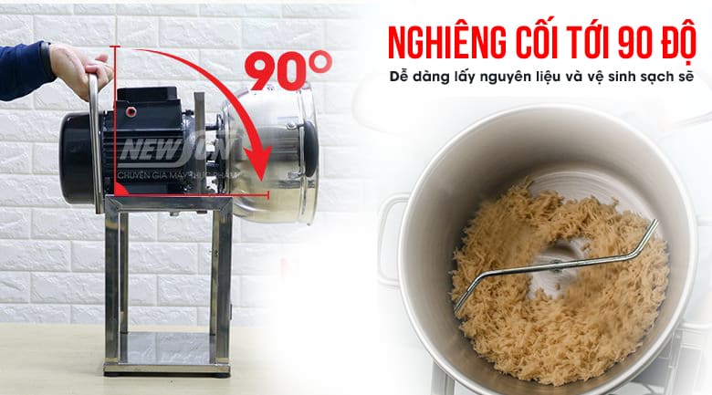 Cối nghiêng 90 độ