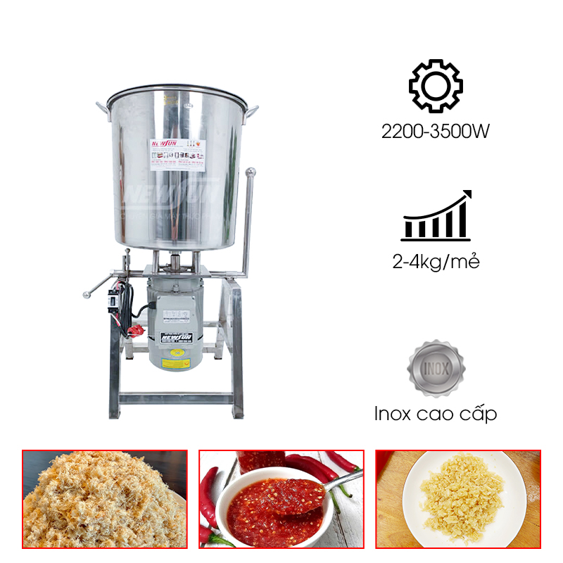 Máy đánh chà bông 3kg