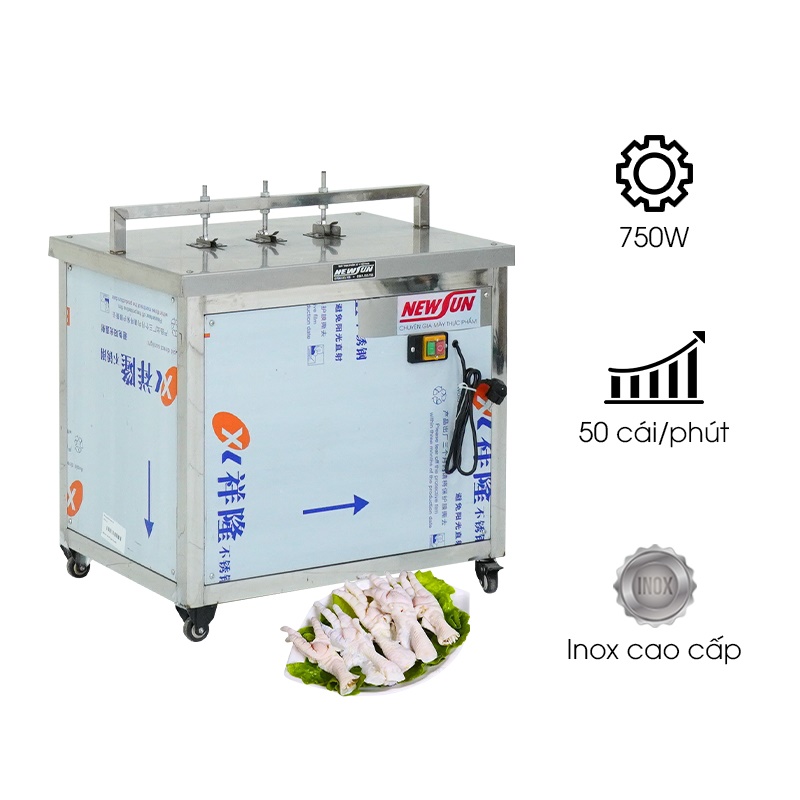 Máy tách móng gà Model 50