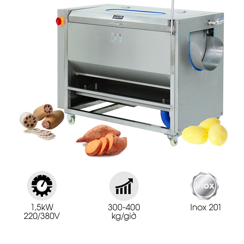 Máy cạo rửa củ quả CX100