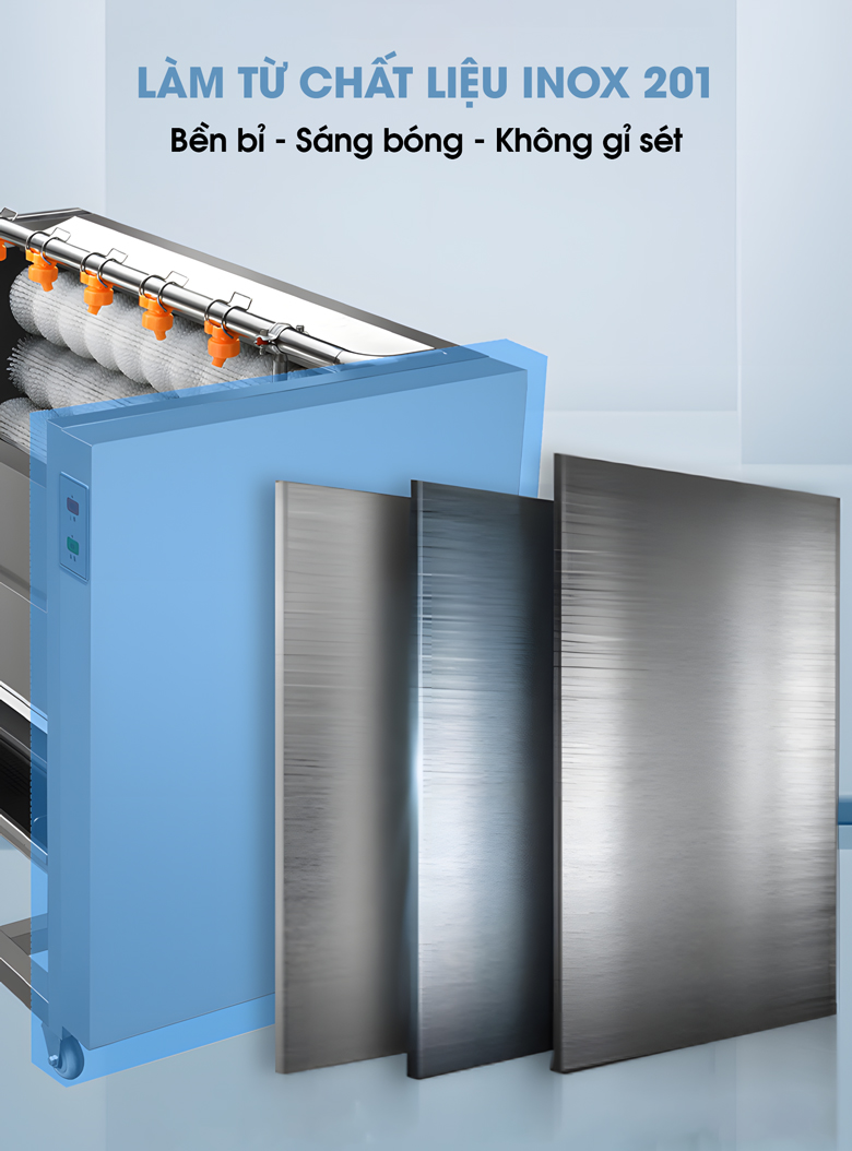 Chế tạo từ chất liệu inox 201 cao cấp
