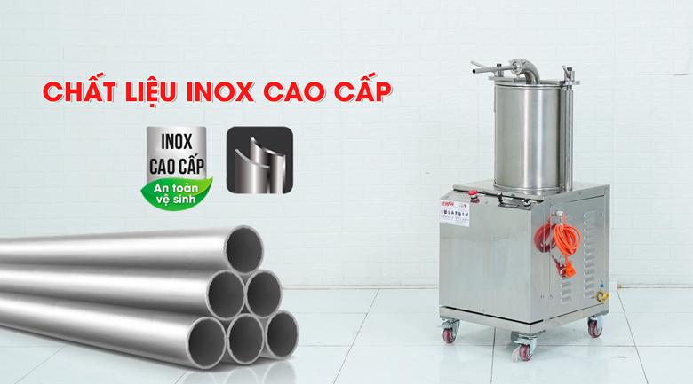 Chất liệu chế tạo sử dụng loại inox cao cấp 304, 201 Chất liệu chế tạo sử dụng loại inox cao cấp 304, 201