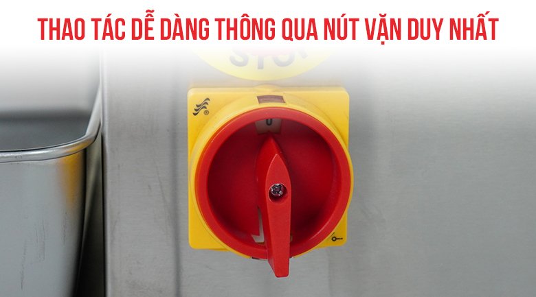 Thao tác vô cùng đơn giản thông qua núm xoay điều chỉnh Thao tác vô cùng đơn giản thông qua núm xoay điều chỉnh