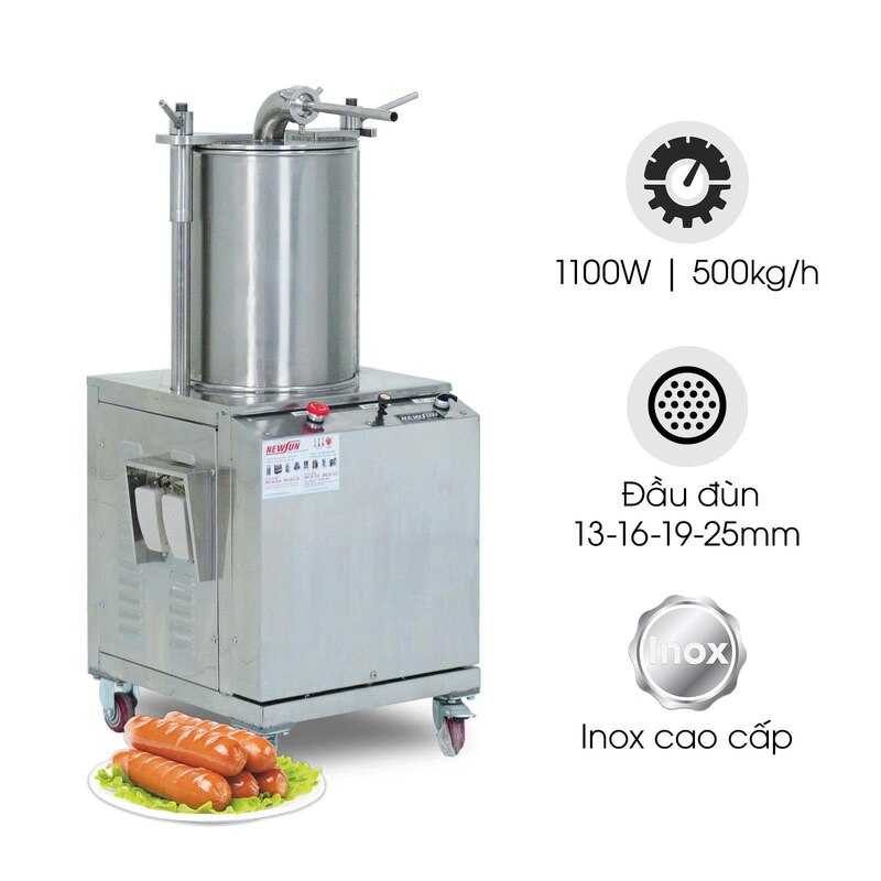 Máy đùn xúc xích thủy lực SE340