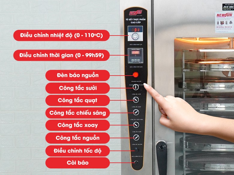 Bảng điều khiển hiện đại, cài đặt nhiều tính năng