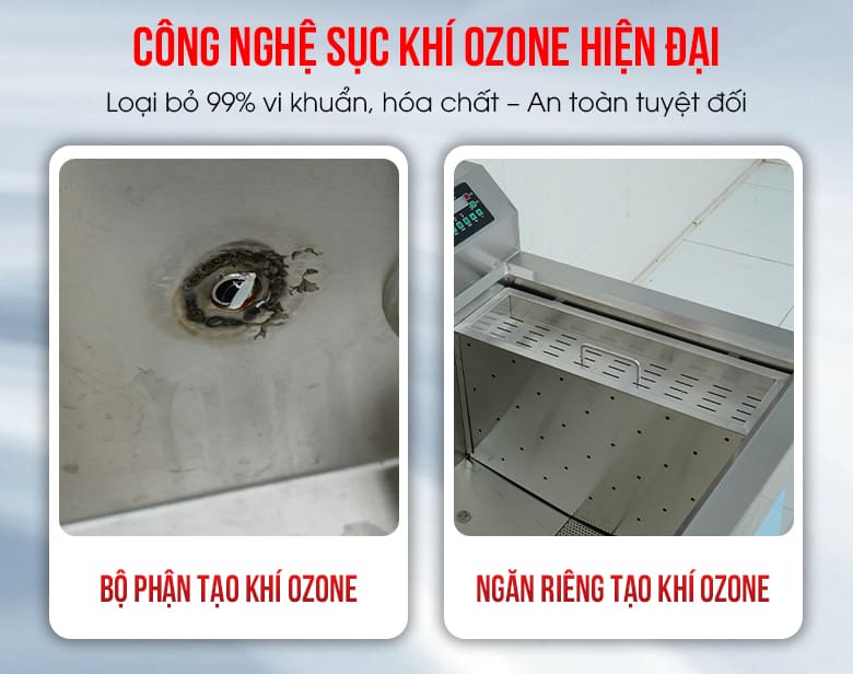 Bộ phận sục khí ozone