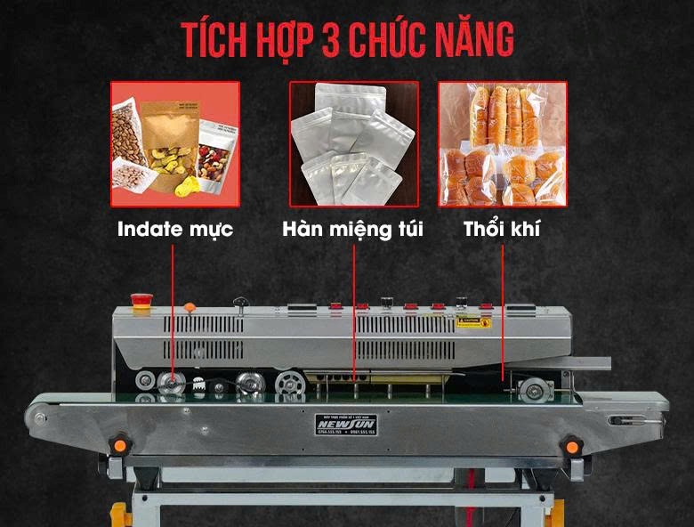 Tích hợp 3 chức năng trong cùng một máy