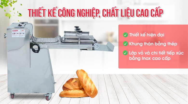 Máy có thiết kế hiện đại, chất lượng cao cấp