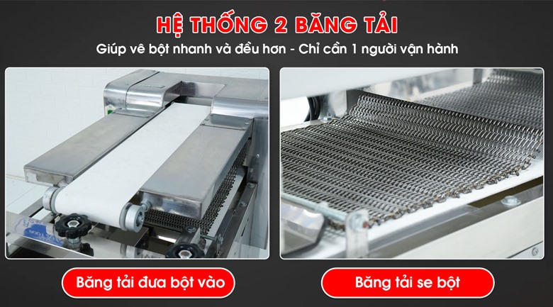 Hệ thống 2 băng tải 