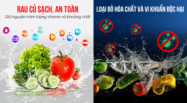 Rau củ sạch và an toàn