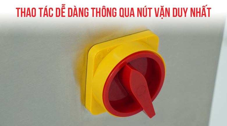 Sử dụng đơn giản chỉ với một nút vặn điều khiển Sử dụng đơn giản chỉ với một nút vặn điều khiển
