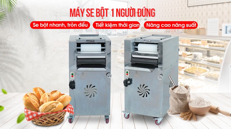 Máy se bột 1 người đứng