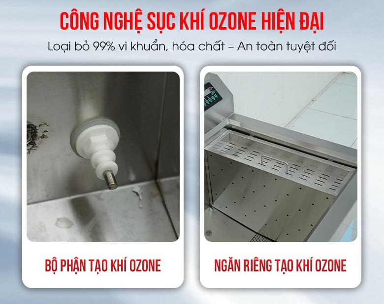 Bộ phận sục khí ozone