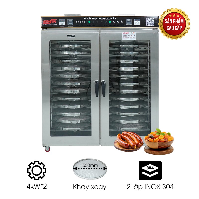 Tủ sấy thực phẩm cao cấp CY-24 (dạng xoay)