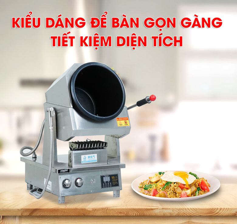 Máy xào thức ăn dùng gas 100W TS300-Y phù hợp với cả nơi có diện tích khiêm tốn Máy xào thức ăn dùng gas 100W TS300-Y phù hợp với cả nơi có diện tích khiêm tốn
