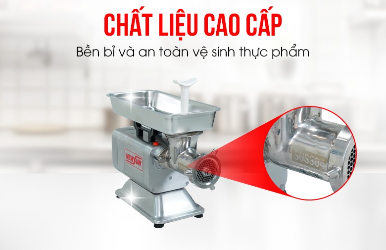 Chất liệu chế tạo cao cấp, bền bỉ, chắc chắn và đảm bảo vệ sinh