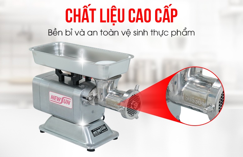 Chất liệu chế tạo cao cấp, bền bỉ, chắc chắn và đảm bảo vệ sinh