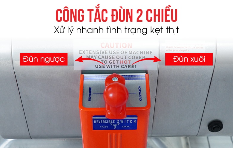 Công tắc đùn 2 chiều, xử lý nhanh tình trạng kẹt thịt