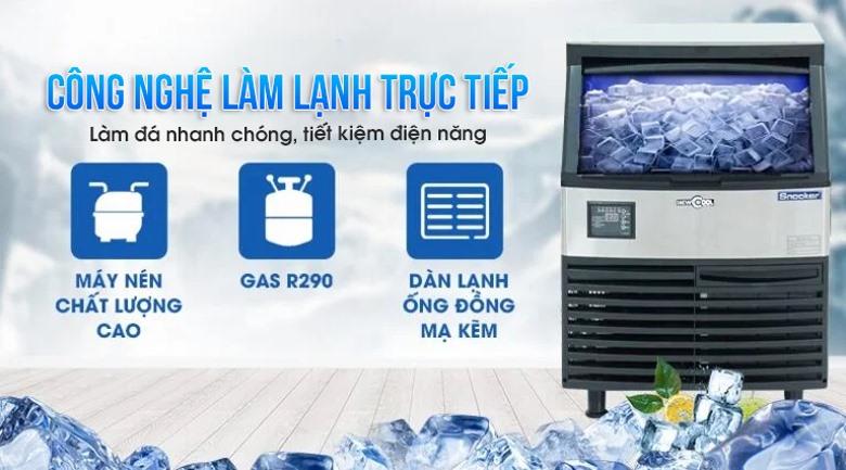 Công nghệ làm lạnh tiên tiến, tiết kiệm điện năng