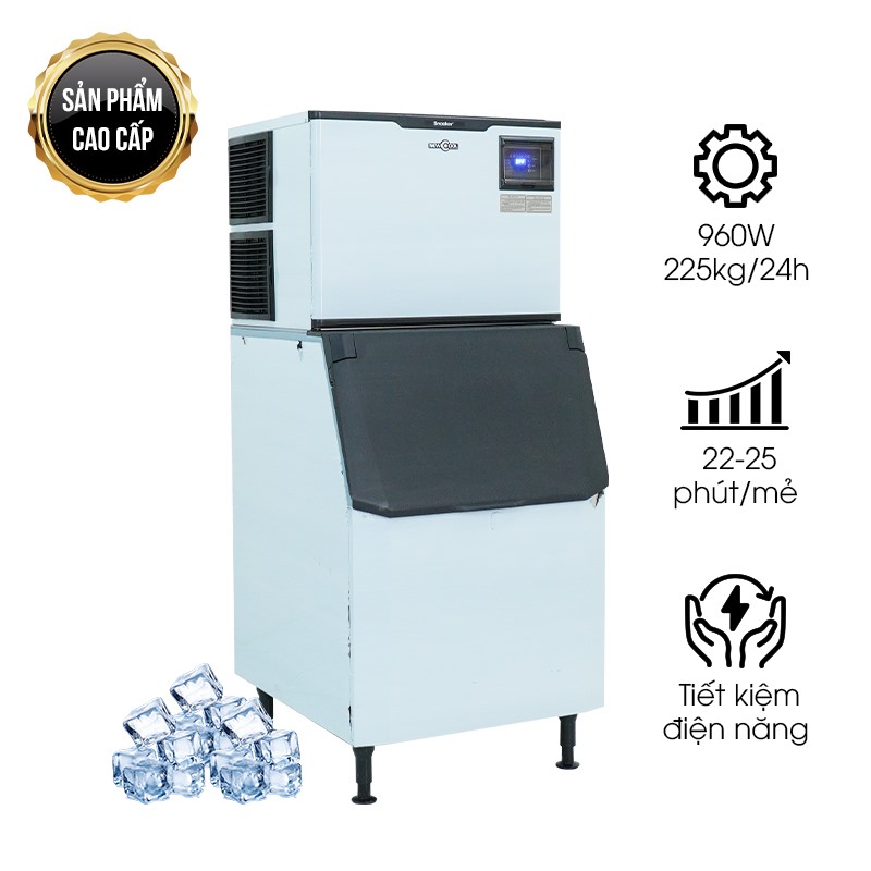 Máy làm đá viên công nghiệp 230kg SK-500P