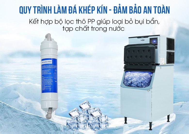 Quy trình làm đá khép kín