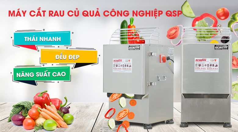 Máy cắt lát rau củ QSP