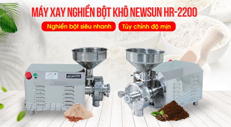 Giới thiệu về máy xay nghiền bột khô 2200W HR2200