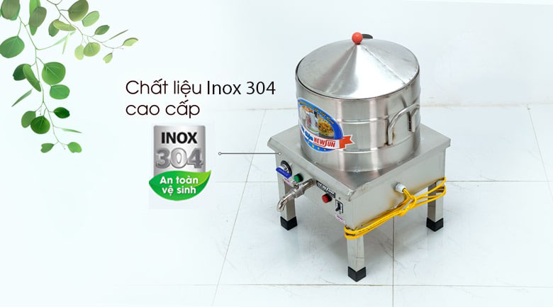 Chất liệu chế tạo nồi tráng bánh cuốn điện
