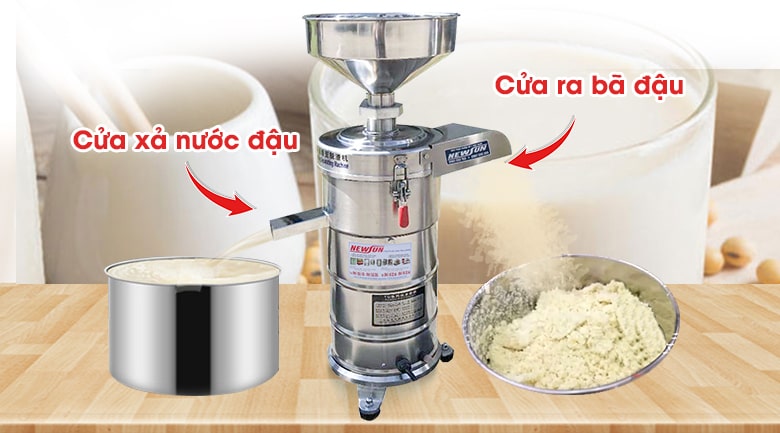 Máy xay đậu nành tách bã tự động, tiết kiệm thời gian công sức