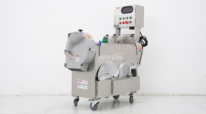Năng suất thái vượt trội, thay thế hàng chục nhân công thái thủ công 