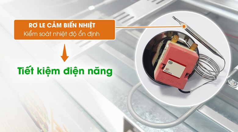 Tiết liệm điện năng với cảm biến nhiệt tự động