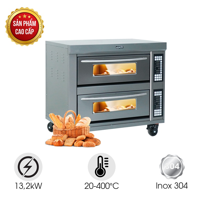 Lò nướng bánh dùng điện 2 tầng 4 khay cao cấp NEWSUN HGD-40D