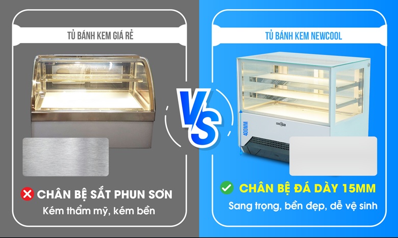 Chân bệ đá sang trọng, bền đẹp và dễ vệ sinh