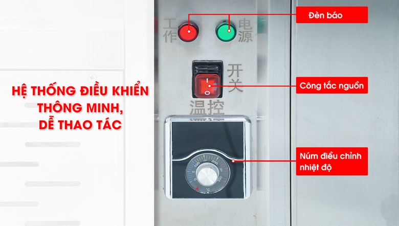 Hệ thống điều khiển tiên tiến, thao tác đơn giản