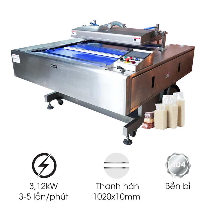 Máy hút chân không tự động liên tục HVB-1020F/1