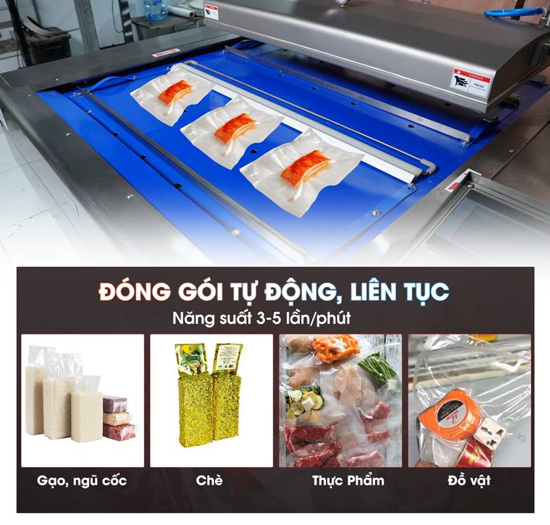 Đóng gói tự động, liên tục - Nâng cao năng suất