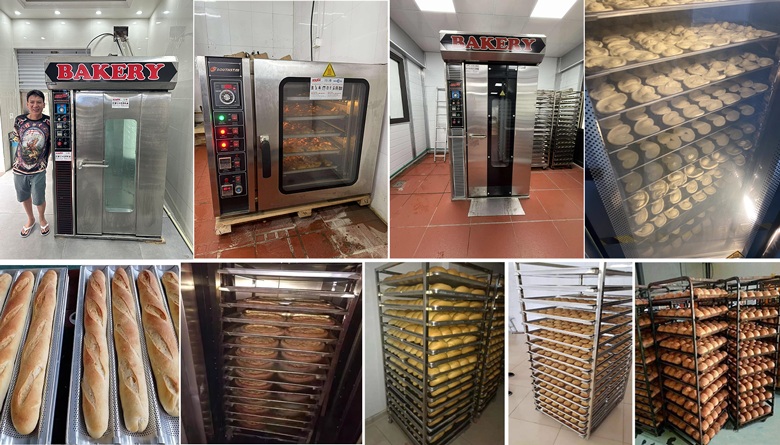 Khách hàng tin tưởng lựa chọn sản phẩm lò nướng bánh mì NEWSUN Khách hàng tin tưởng lựa chọn sản phẩm lò nướng bánh mì NEWSUN