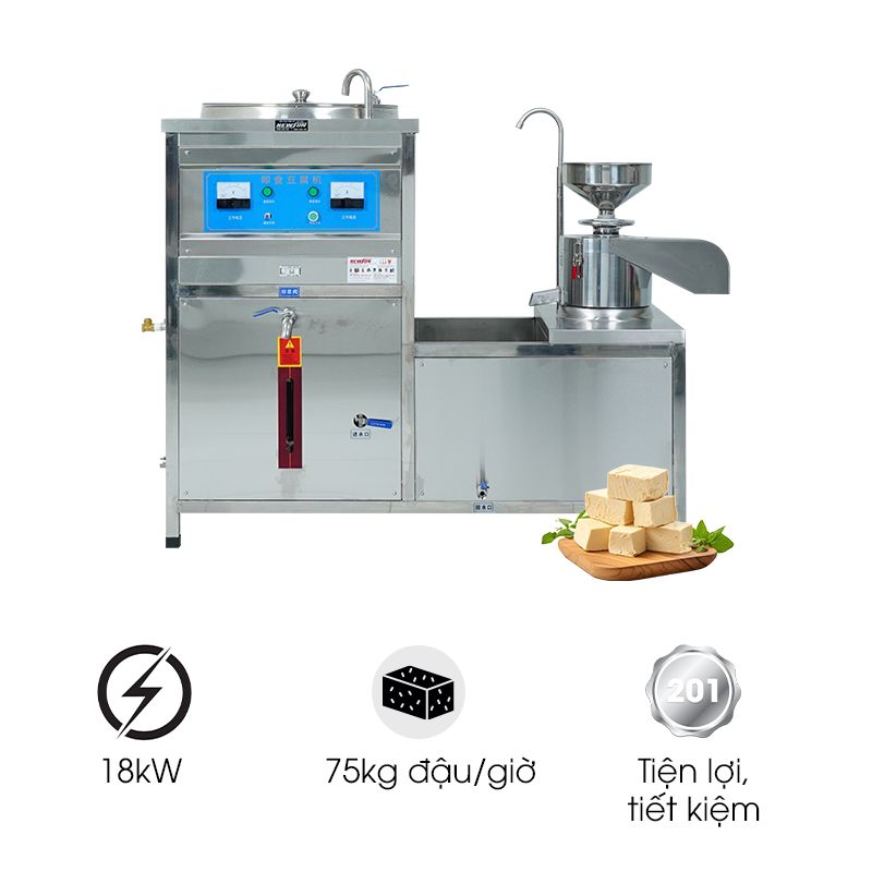 Máy xay nấu đậu nành liên hoàn FS120 (hàng NK)