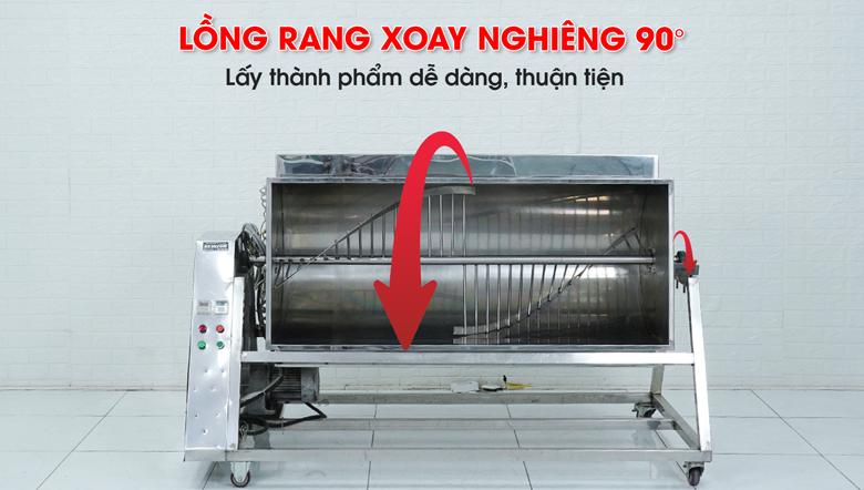 Lồng rang được thiết kế tối ưu Lồng rang được thiết kế tối ưu