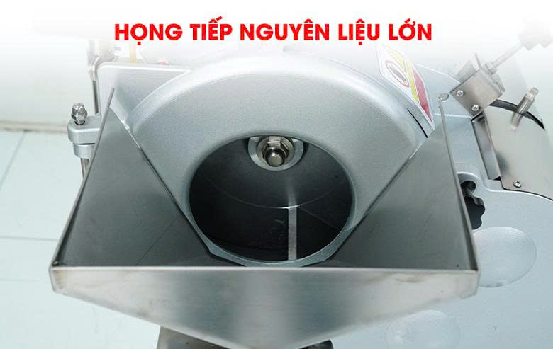 Họng tiếp nguyên liệu lớn