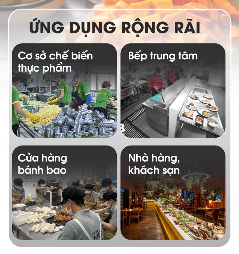 Được ứng dụng rộng rãi
