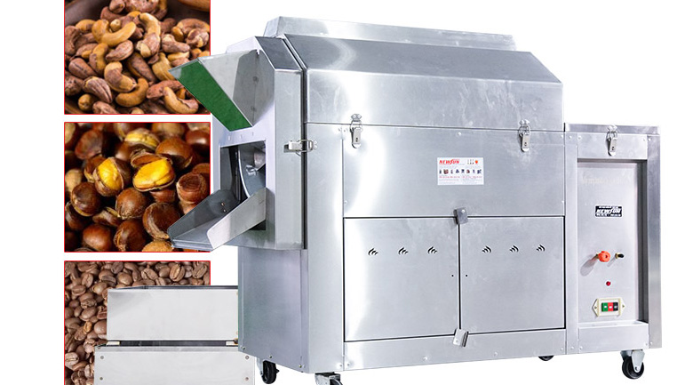 máy nướng hạt dẻ dùng gas CY -50