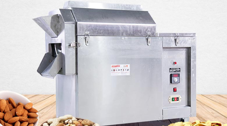 máy rang gạo, chất liệu