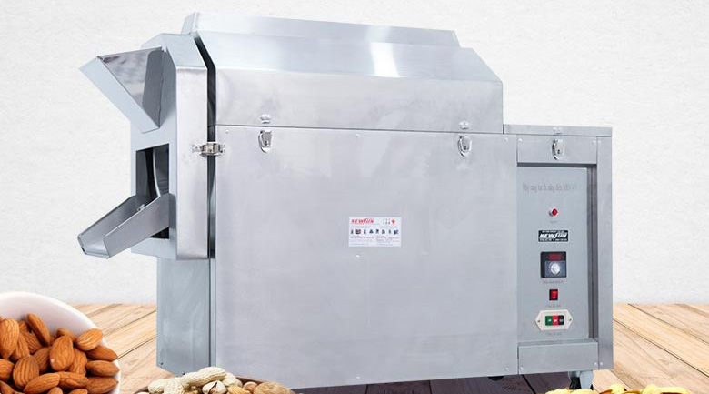 máy rang gạo, lưu ý