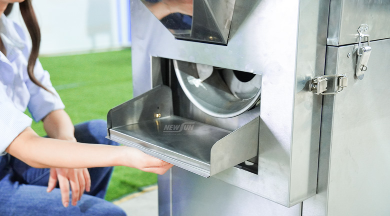 Máy rang lạc bằng điện đa năng CY-25 lồng inox